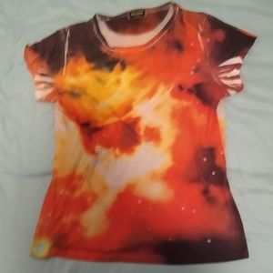 3/$15  Big Bang Star Burst Space Shirt